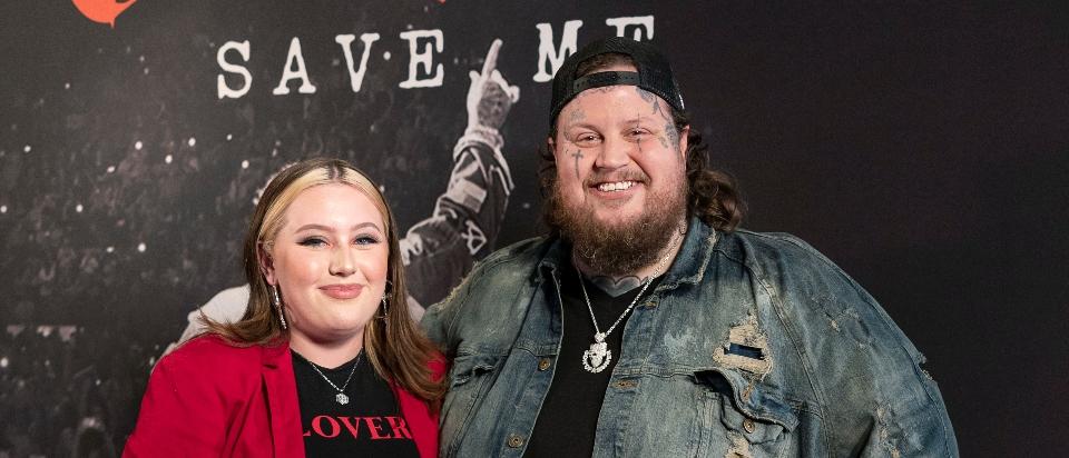 Jelly Roll and daughter Bailee Ann attend the "Jelly Roll: Save Me" Documentary World Premiere