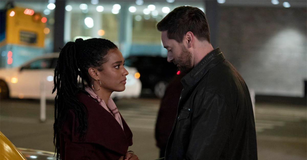 Freema Agyeman and Ryan Eggold on 'New Amsterdam'