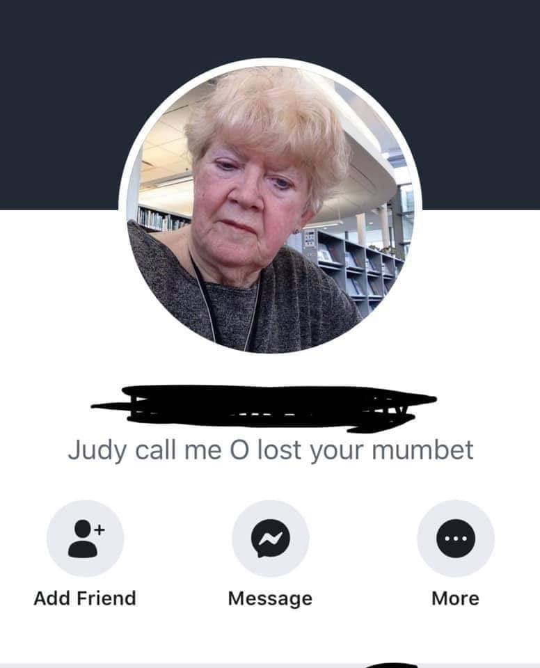 old lady fb