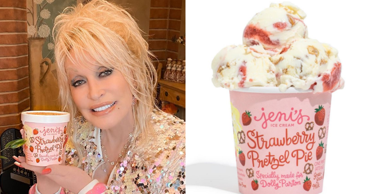 Dolly Parton's New Ice Cream Flavor's Selling for $1,000 a Pint Online