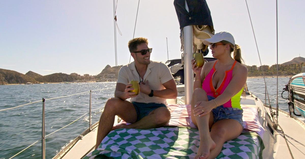 (l-r): Joe and Madison on 'Love Is Blind'