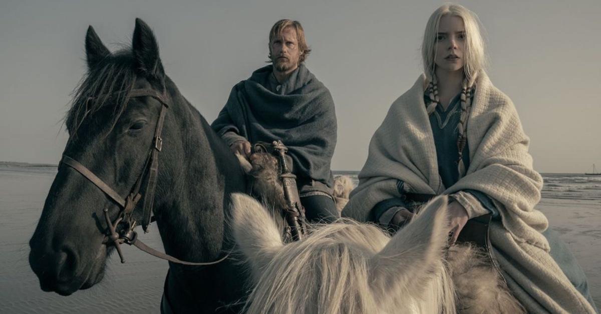 Alexander Skarsgård and Anya Taylor-Joy in 'The Northman.'