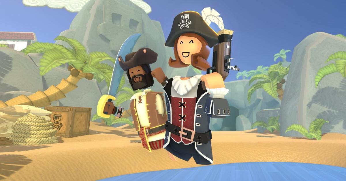 Rec Room characters in a game.