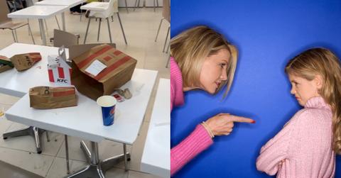 “My Momma Would’ve Beat Me” — Kids Leave Trash Around Tables