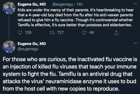 flu death