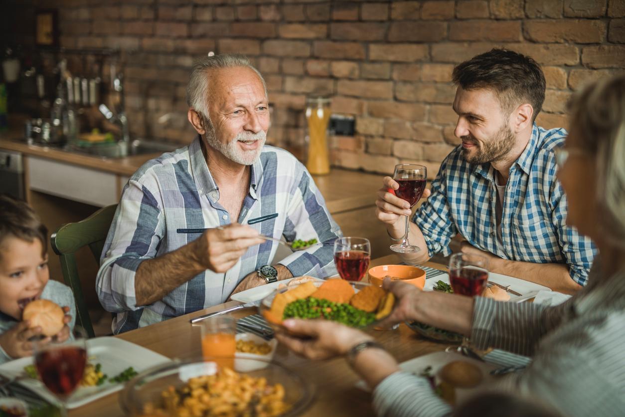 Father's Day meal.