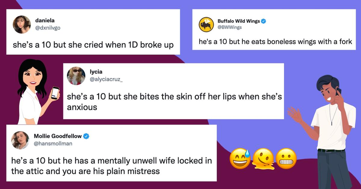 "She's a 10 but..." Memes Why Your Crush Isn't a Perfect 10