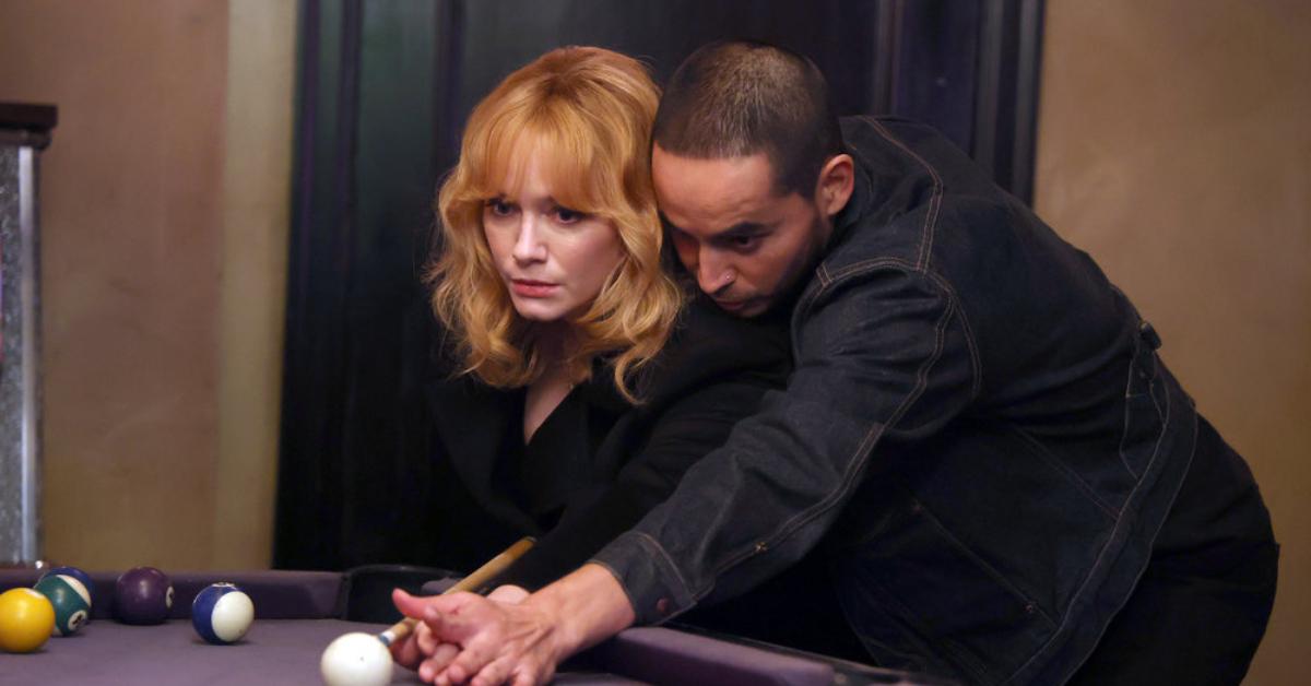 Christina Hendricks as Beth Boland, Manny Montana as Rio