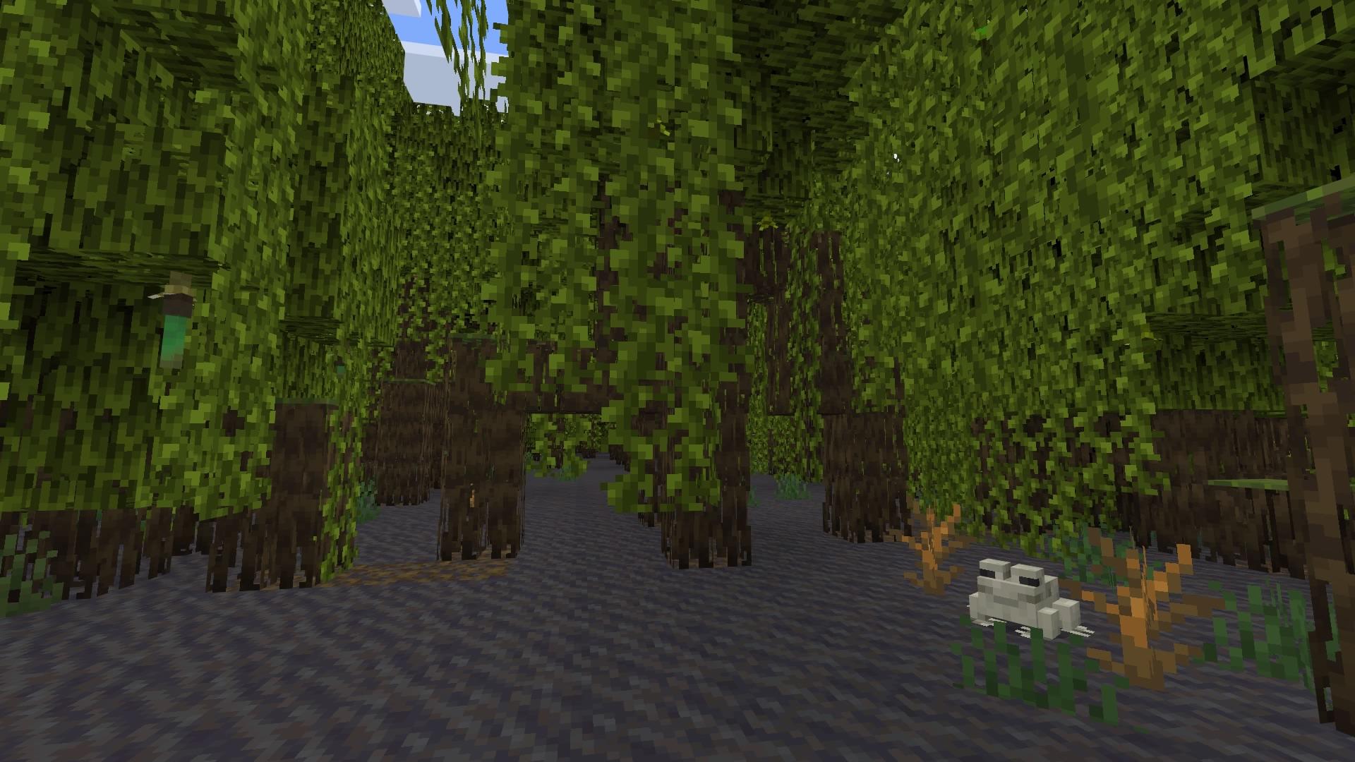 Minecraft 1.19 The Wild Update: Mangroves, frogs, deep dark caves