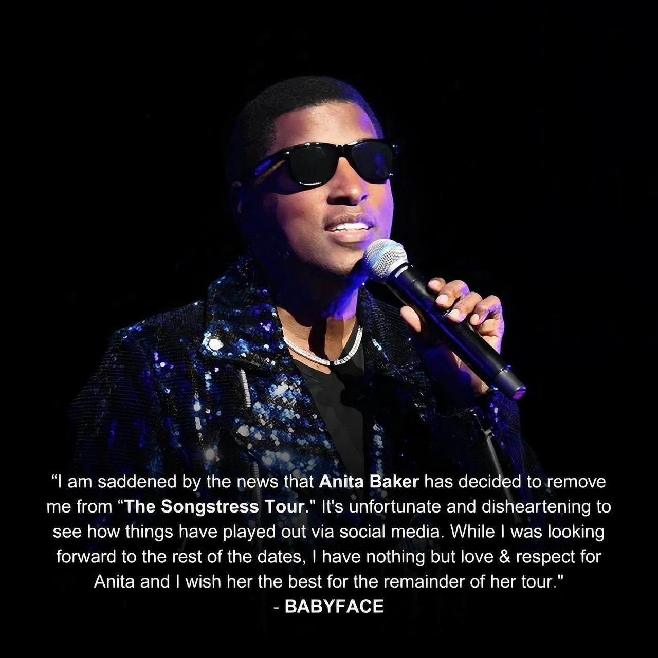 Wait, Why Did Anita Baker Remove Babyface From Her Tour?