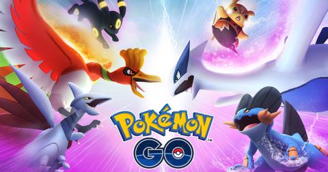 'Pokémon GO' Two Pokémon teams battling each other.