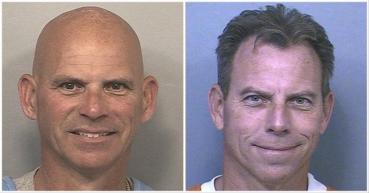 Lyle Menendez and Erik Menendez have their photographs taken in prison.