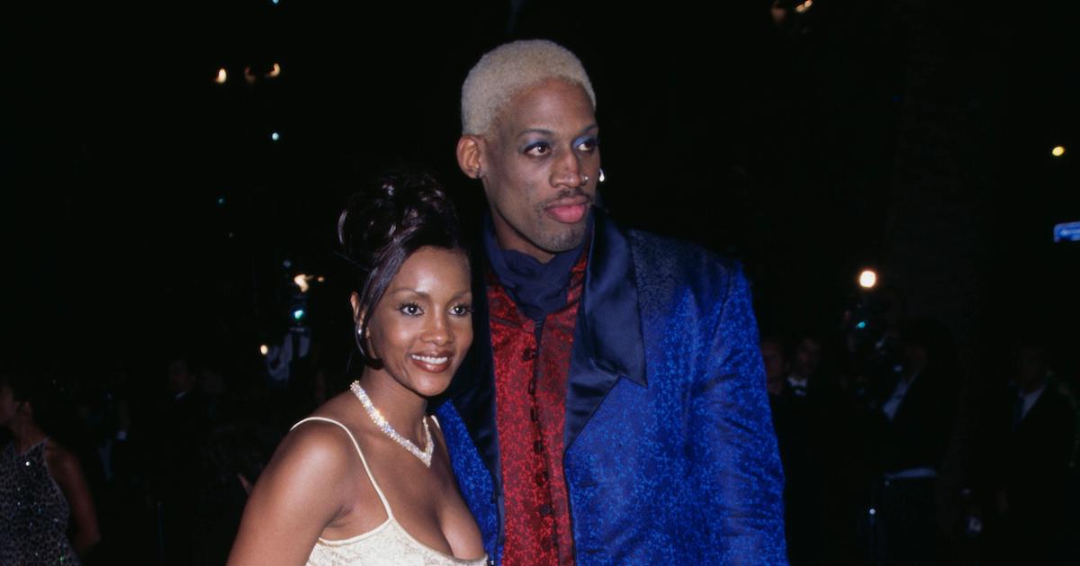 Dennis Rodman and Vivica A. Fox