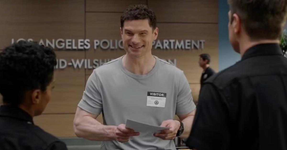 Flula Borg as Skip Tracer Randy on 'The Rookie.'