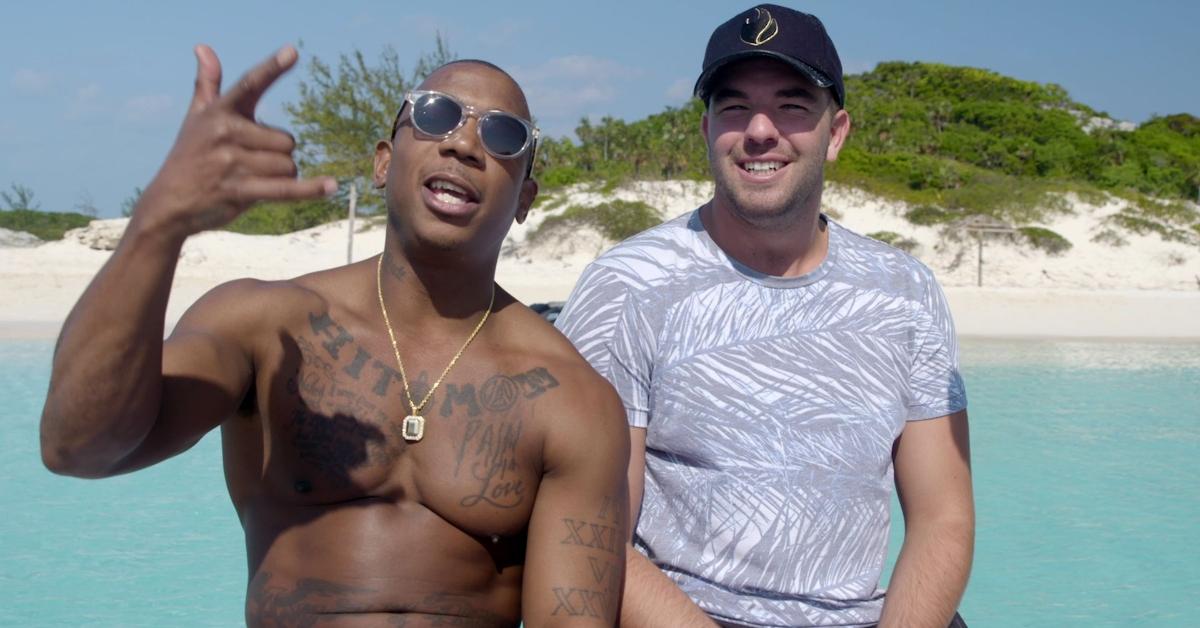 Billy McFarland (R) with Ja Rule