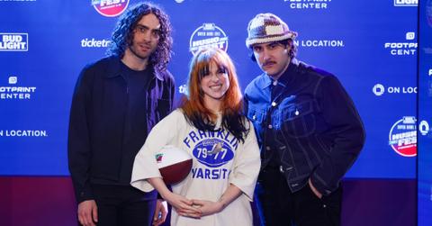 Paramore attends the Bud Light Super Bowl Music Festival on Feb. 09, 2023.