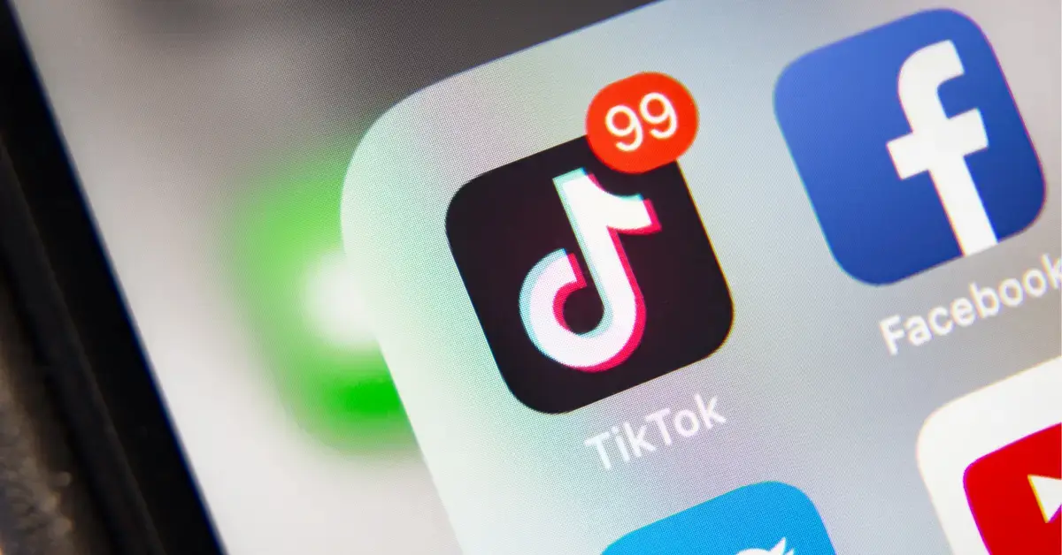 TikTok app in the app store