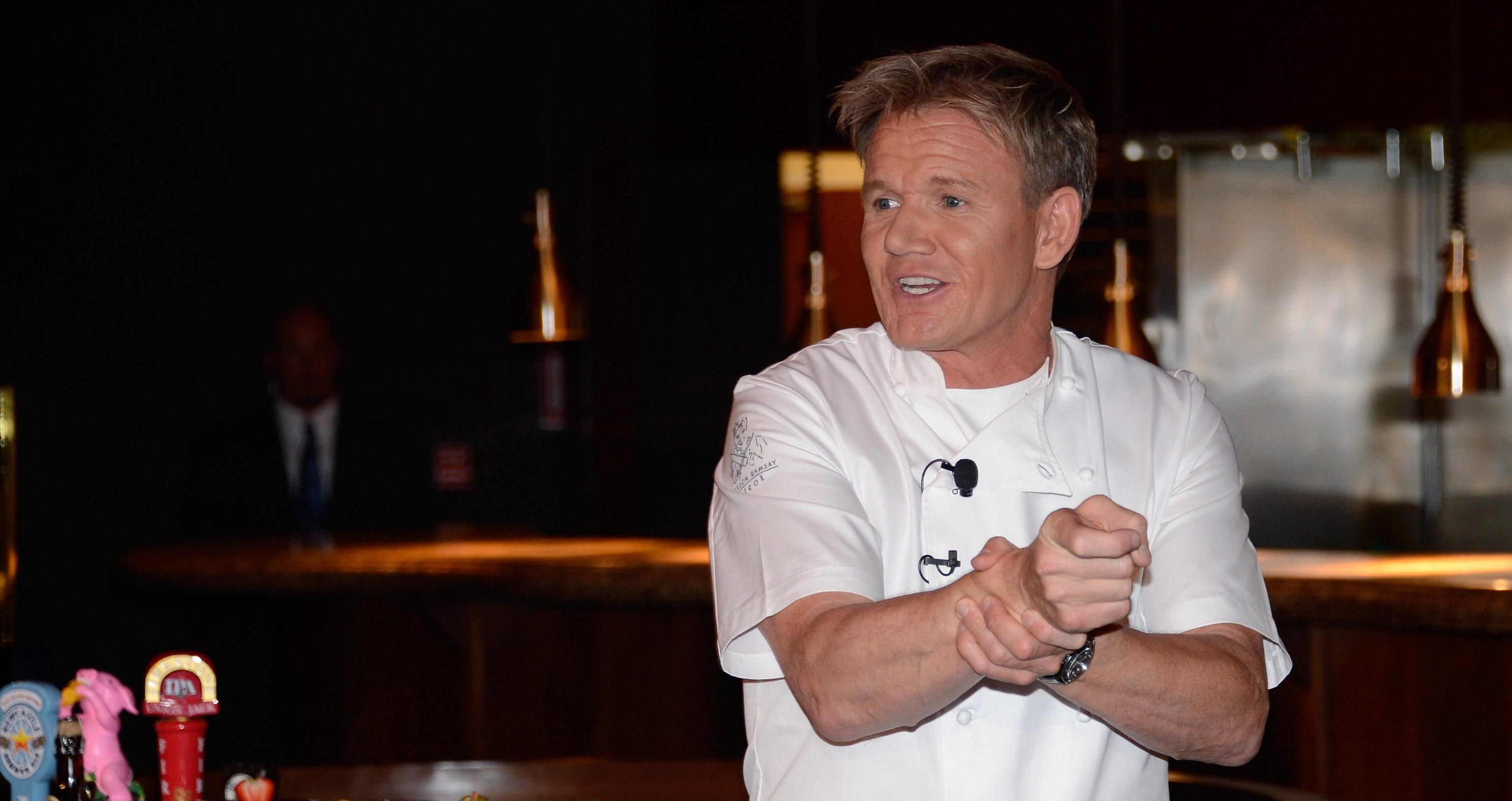 Gordon Ramsay in 'Hell's Kitchen'