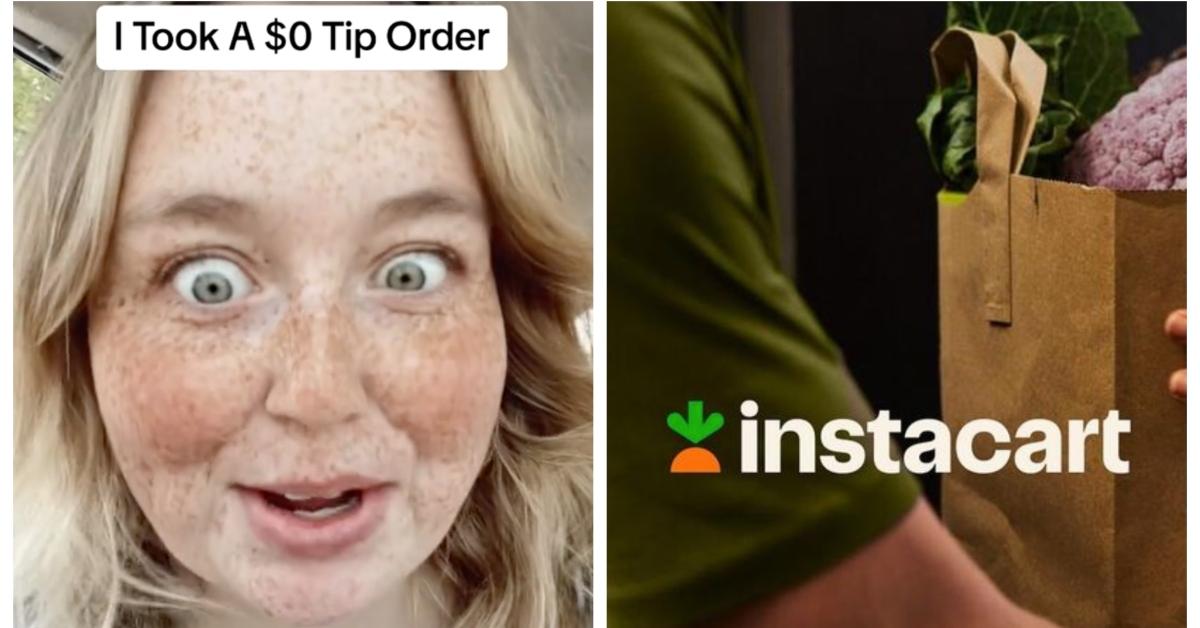 Instacart Driver Took A 0 Tip Order As An Experiment Instacart Driver Took A 0 Tip Order As An Experiment