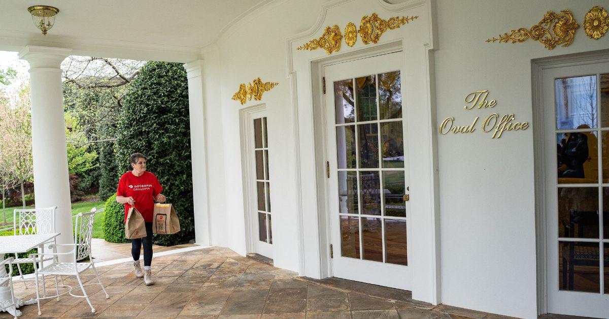 DoorDash Delivers to the White House