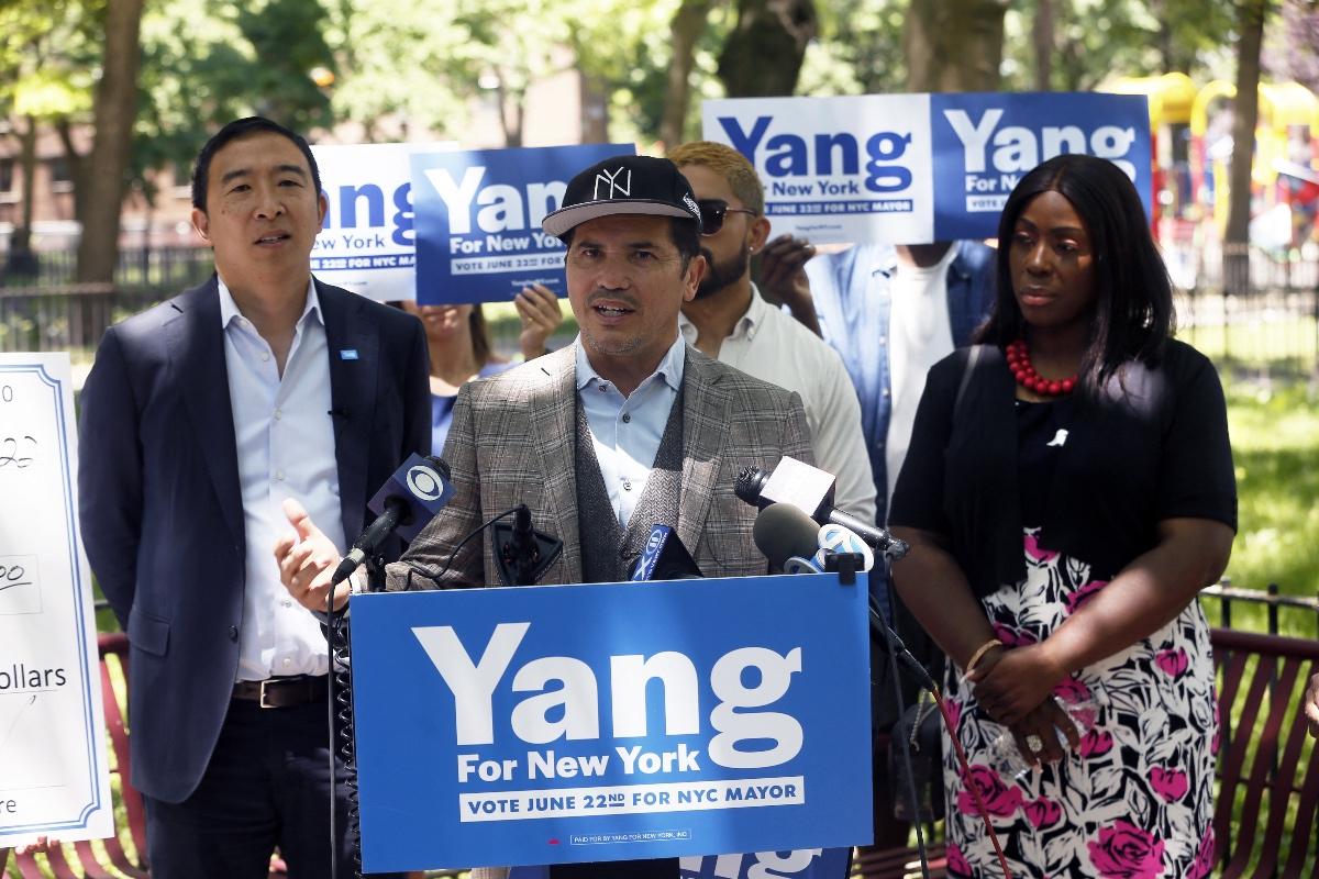 Andrew Yang, John Leguizamo