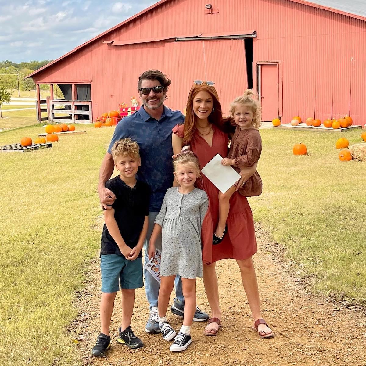 Jennifer Todryk and her kids and husband