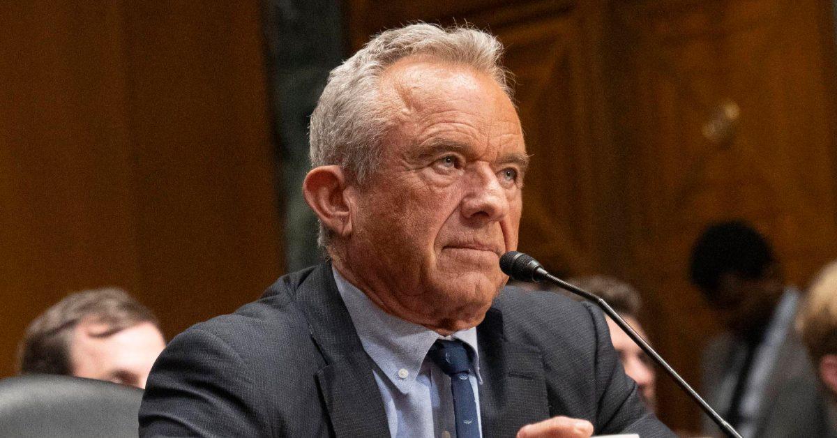 RFK Jr. testifies on Capitol Hill.