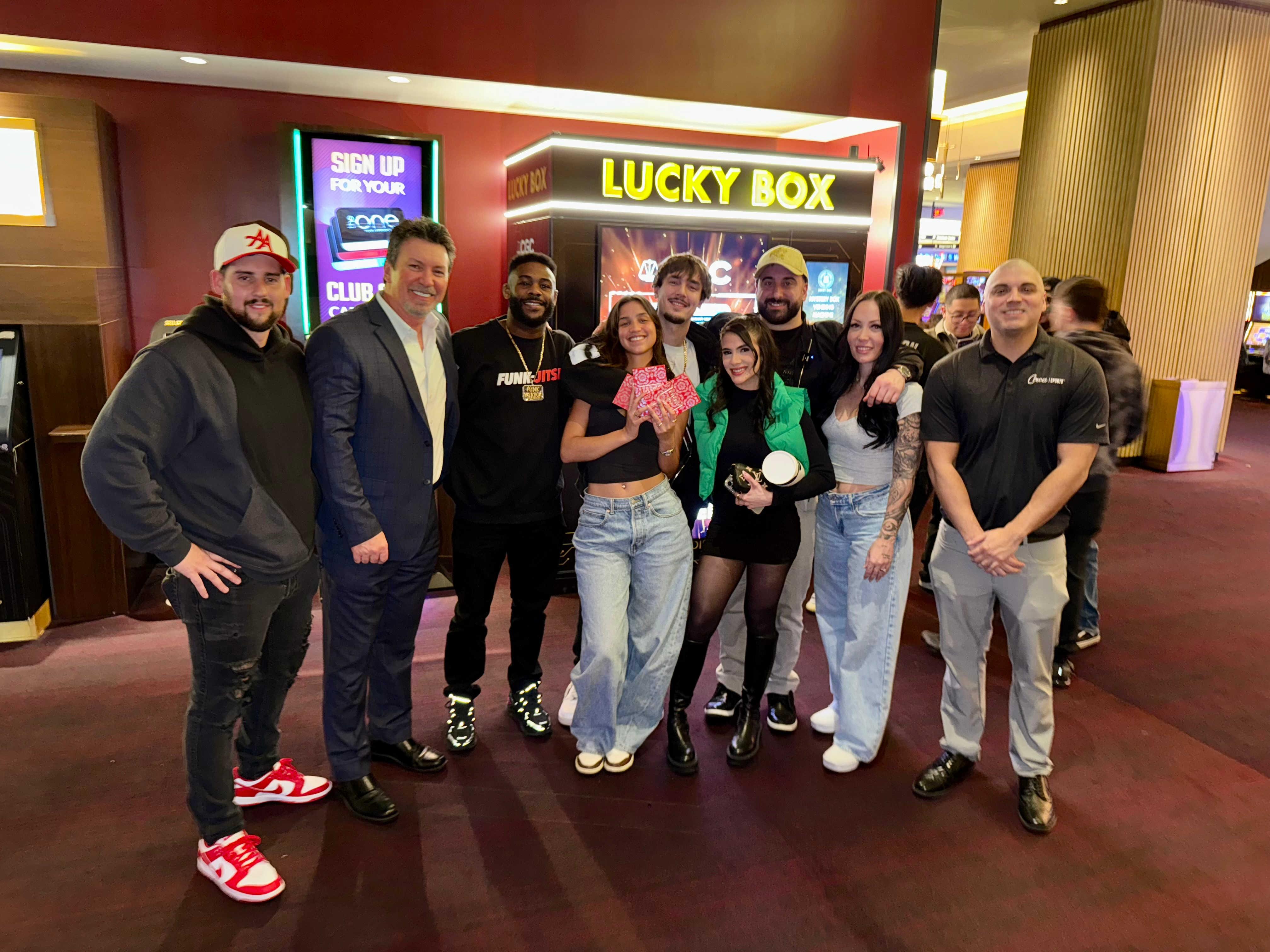 famous influencers bryce hall mikaela lafuente mattybetss matthew tanner daniela yero torie gazlay ufc fighter aljamain sterling richard wilk brandon rios circa resort las vegas