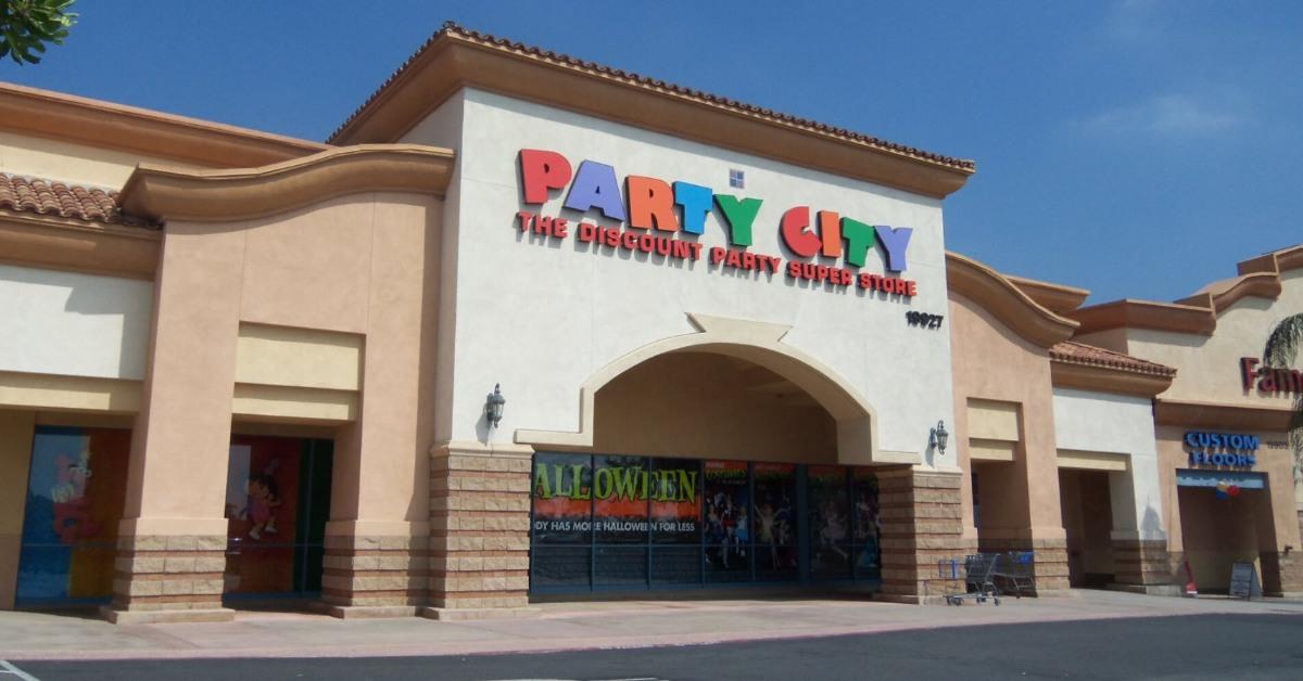 Party City storefront