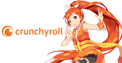 Crunchyroll logo and mascot