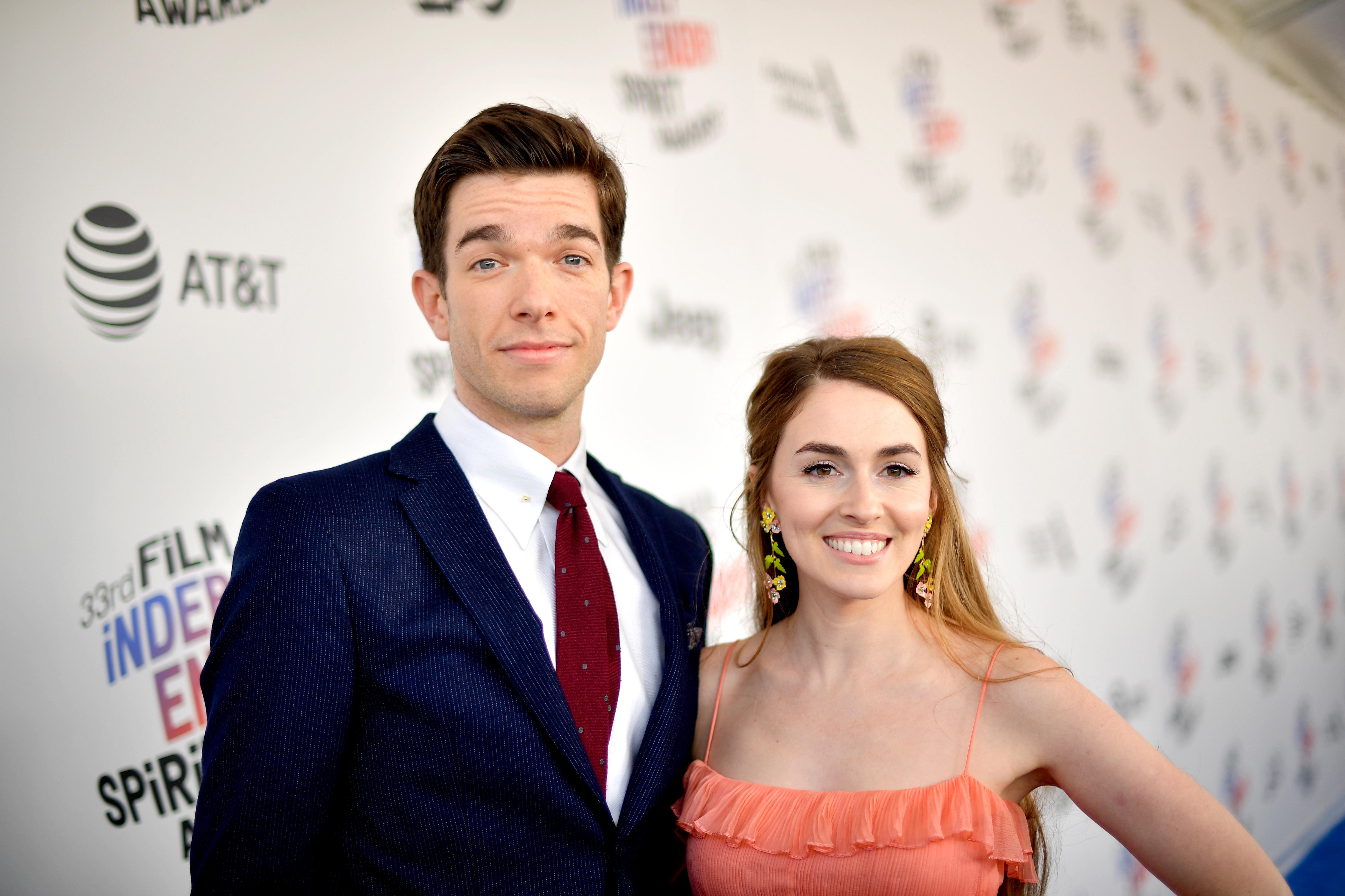 John Mulaney and Annamarie Tendler