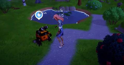 Wall-e in 'Disney Dreamlight Valley'