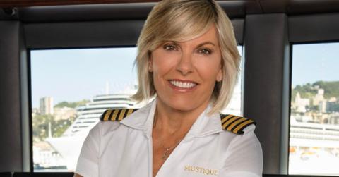 Captain Sandy Yawn smiling on a boat