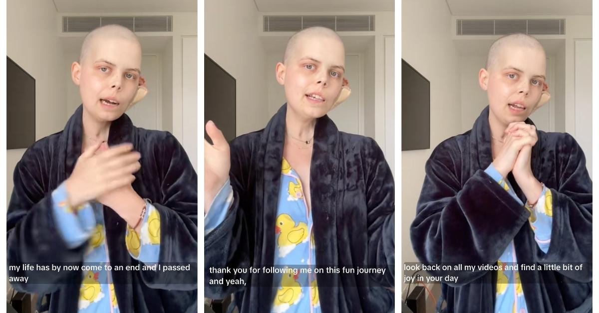 TikTok influencer Bella Bradford's final video