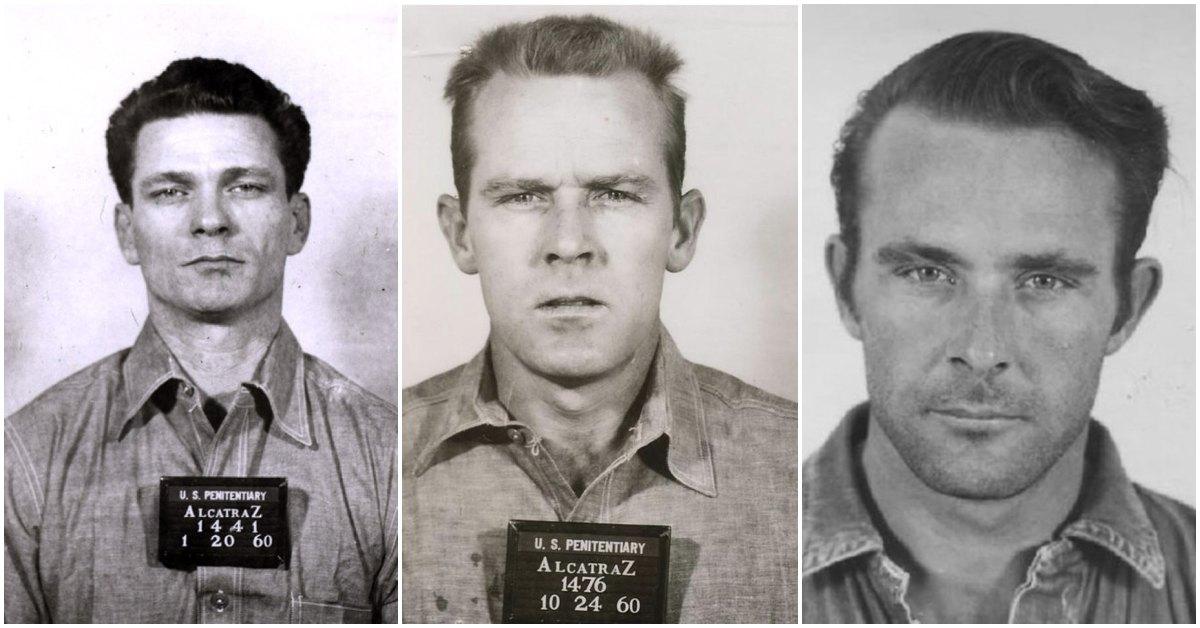 The men who escaped Alcatraz.