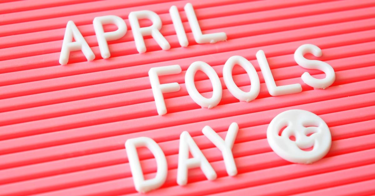 April Fools Day board