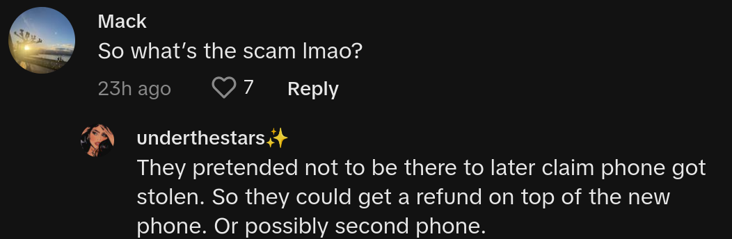 uber delivery iphone scam