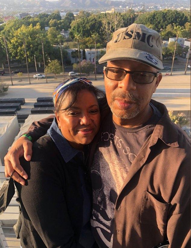 Phyllis Gilliam with her husband.