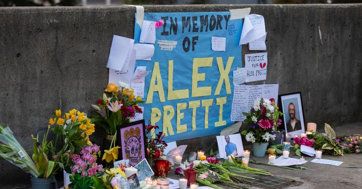 Alex Pretti Vigil at Harborview Medical Center in Seattle