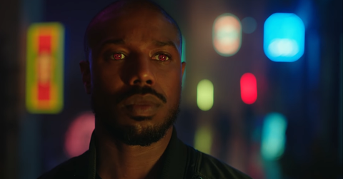 Michael B. Jordan advertising his 'Naruto' clothing line