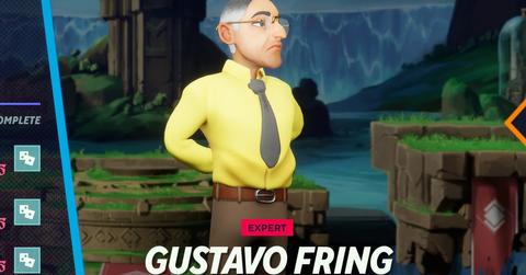 Gus Fring mod in 'Multiversus'