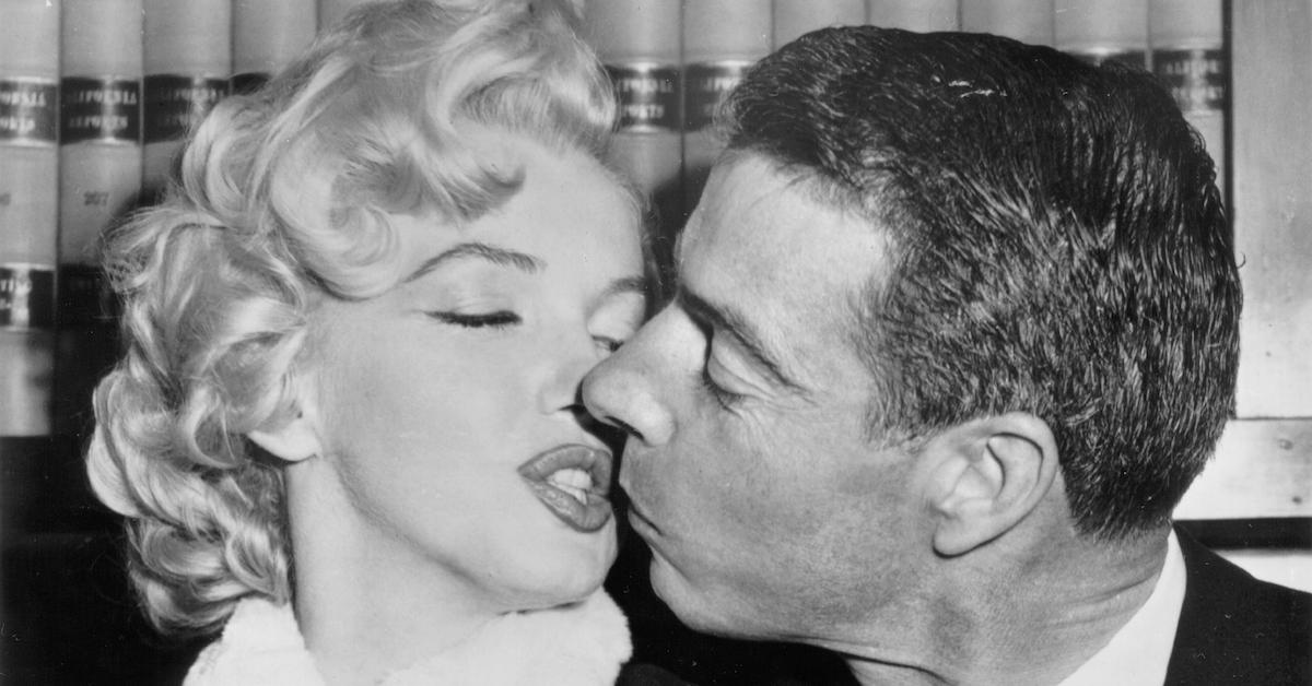 Joe DiMaggio and Marilyn Monroe