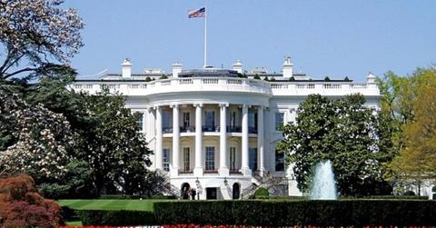 The White House lawn.