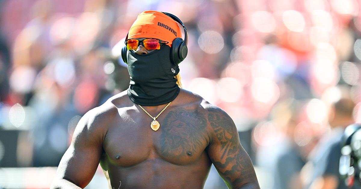 Browns Star Myles Garrett Under Fire for Shirtless Photo