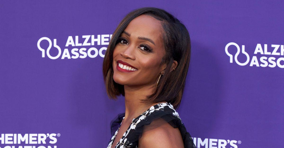 Rachel Lindsay smiles for a photo at an Alzheimer's Association event