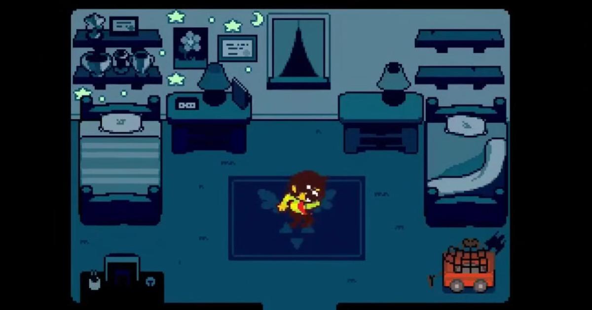 'Deltarune' protagonist Kris removes their soul