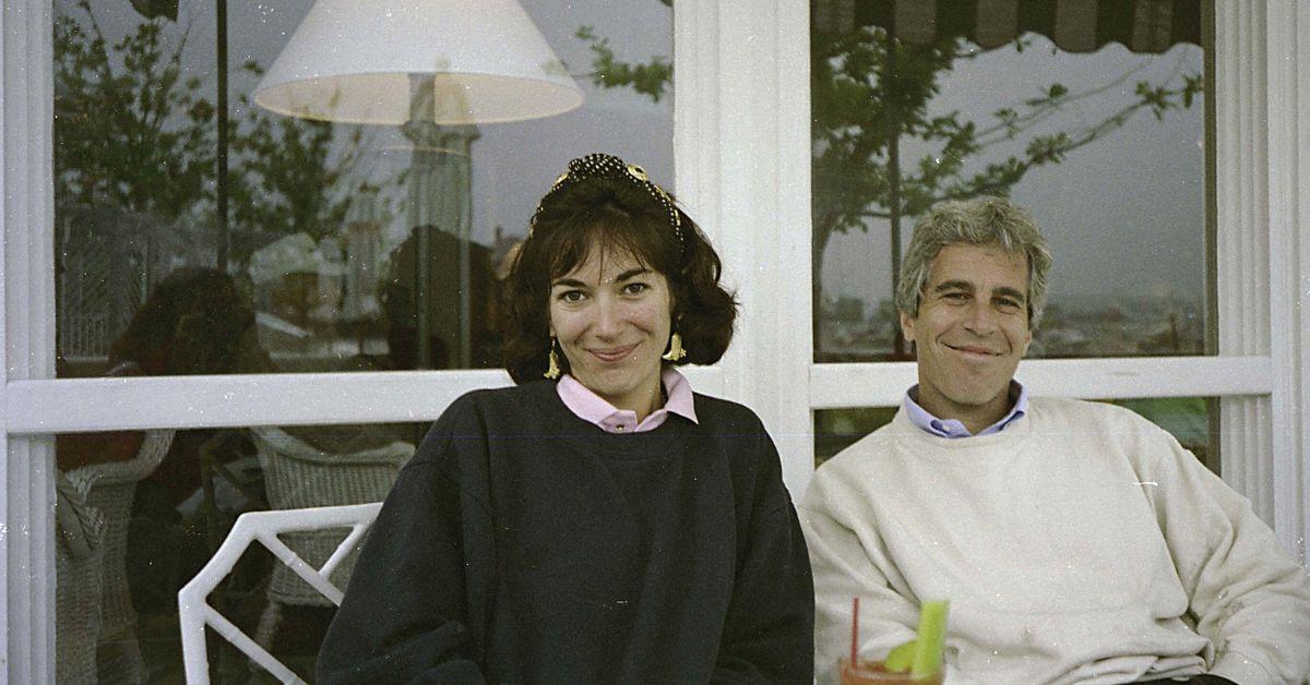 Ghislaine Maxwell and Jeffrey Epstein. 