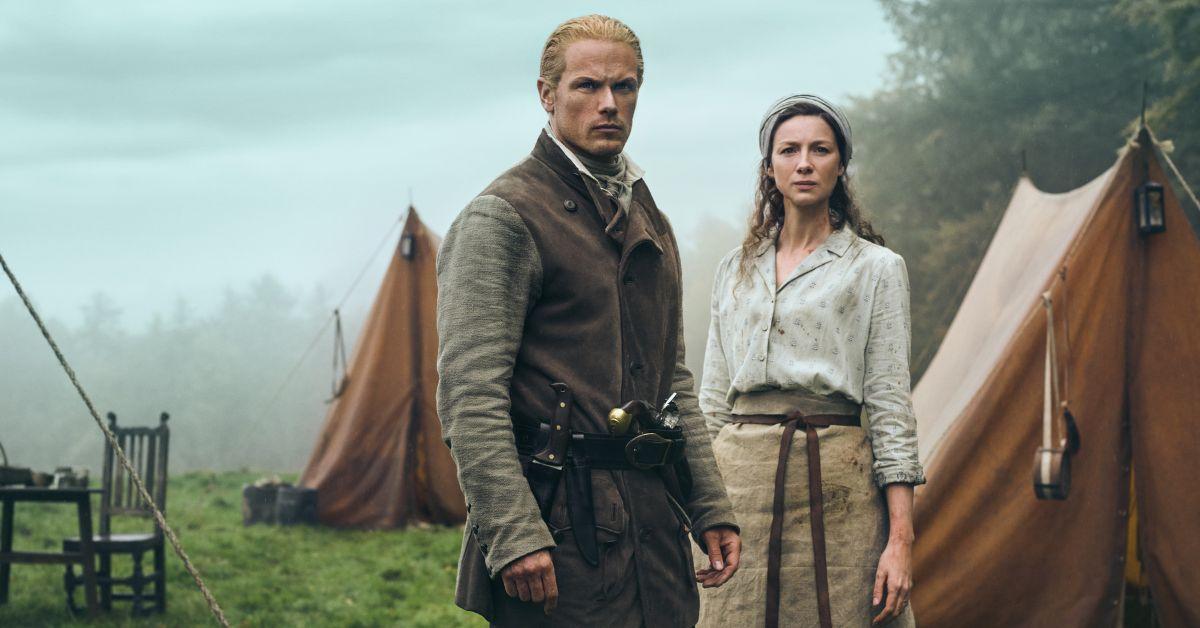 A promotional photo for Season 7 of 'Outlander' 