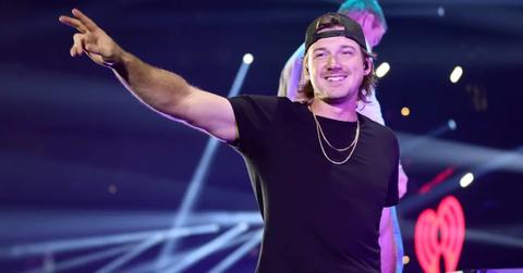 Morgan Wallen performing on stage.