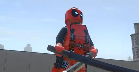Deadpool in 'Lego Marvel Super Heroes'